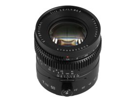 TTArtisan Tilt 50mm F1.4 objektív (Leica L bajonett) fekete