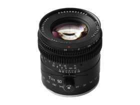 TTArtisan Tilt 50mm F1.4 objektív (Nikon Z bajonett) fekete