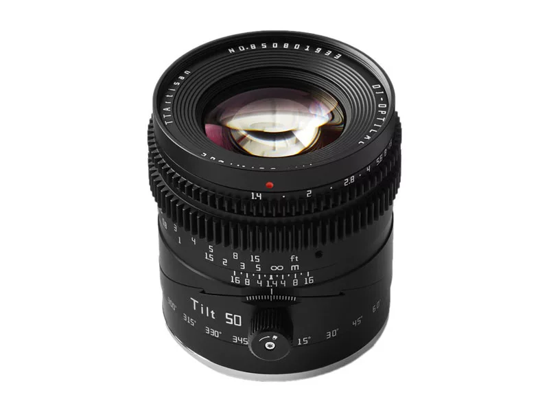 TTArtisan Tilt 50mm F1.4 objektív (Nikon Z bajonett) fekete - FOTOPLUS