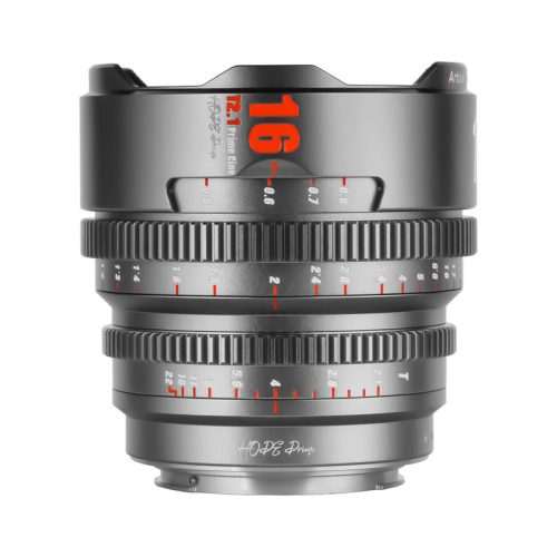 7Artisans Hope S35 16mm T2.1 Lens, Silver (Fujifilm FX)