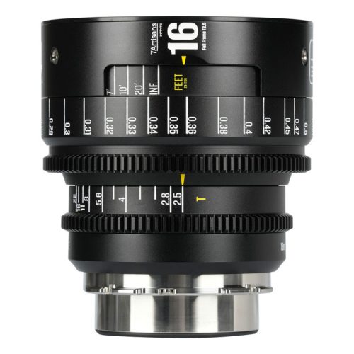 7Artisans 16mm T2.5 Infinte Cine objektív, Canon EF (Fekete)