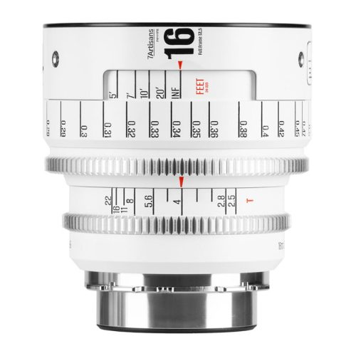7Artisans 16mm T2.5 Infinte Cine objektív, Arri PL (Fehér)