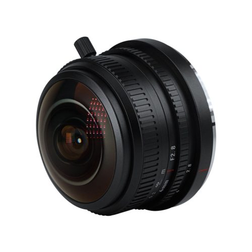 7artisans 4mm f2.8 Fisheye Panasonic/Olympus (M43 mount) APS-C fekete