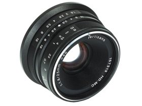 7Artisans 25mm F1.8 objektív (M4/3 bajonett) fekete