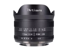   7Artisans 7.5mm F2.8 MK II objektív (Canon RF bajonett) fekete