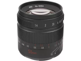 7Artisans 55mm F1.4 MK II objektív (Fuji X bajonett) fekete