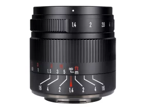   7Artisans 55mm F1.4 MK II objektív (Nikon Z bajonett) fekete