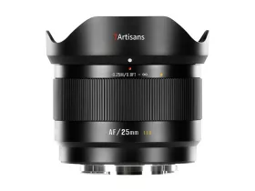 7Artisans AF 25mm f1.8 Lite Lens, black (Sony E)