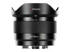 7Artisans AF 35mm f1.8 Lite Lens, black (Sony E)