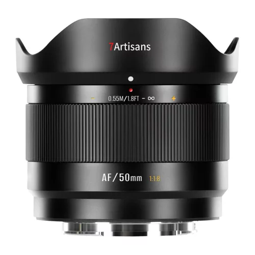 7Artisans AF 50mm f/1.8 Lite Lens, black (Sony E)