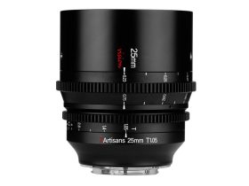 7Artisans 25mm T1.05 Cine objektív (M4/3 bajonett)