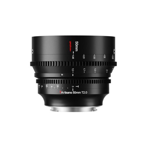 7artisans 50mm T2.0 (Sony E) cine objektív