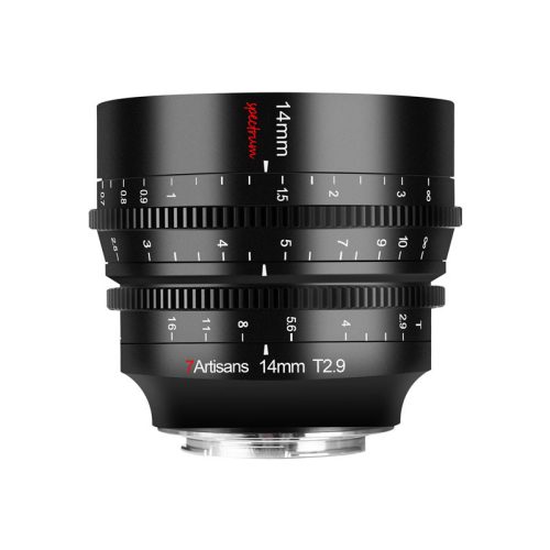 7Artisans 14mm T2.9 Cine objektív Sony E