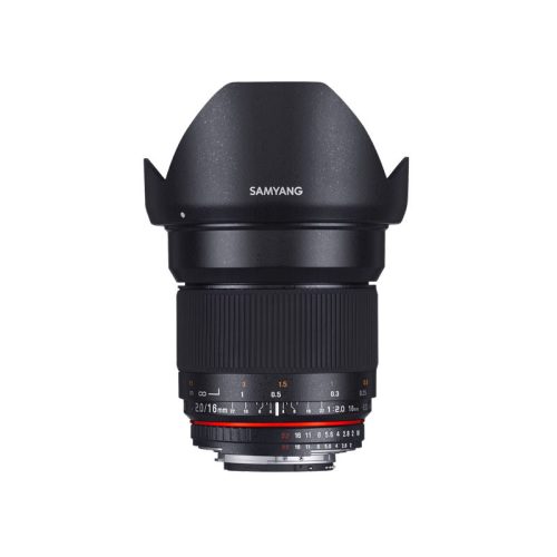 Samyang 16mm f/2.0 ED AS UMC CS objektív Pentax K (APS-C)