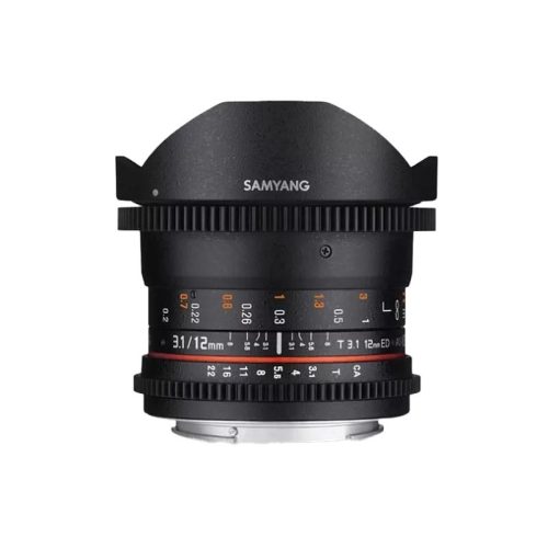 Samyang 12mm T/3.1 VDSLR ED AS NCS fish-eye (Fujifilm X)