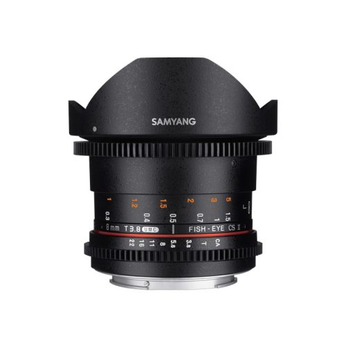 Samyang 8mm T/3.8 CS Cine objektív Nikonhoz
