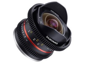 Samyang 8mm T/3.1 VDSLR UMC Fish-Eye II objektív (Canon M)