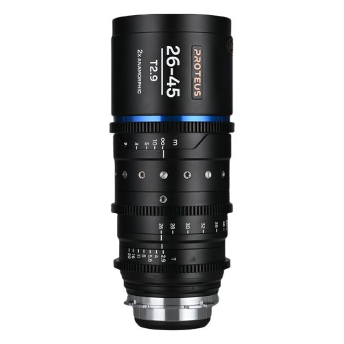 Laowa Proteus Zoom 2X Anamorphic 26-45mm T2.9 Lens - Blue (Meters) ARRI PL + EF