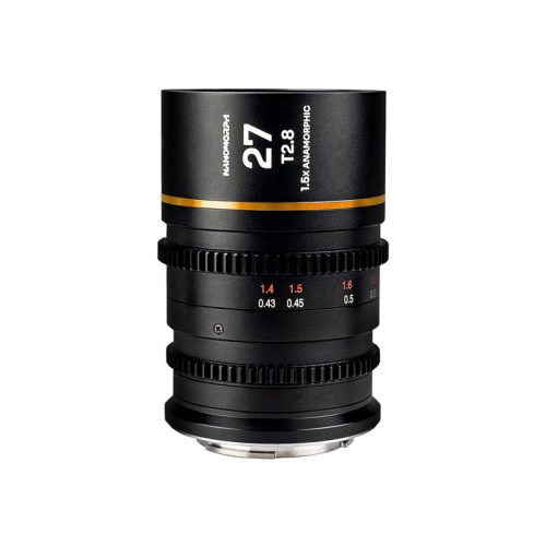 Laowa Nanomorph 27mm T2.8 1.5X S35 (Amber) MFT objektív