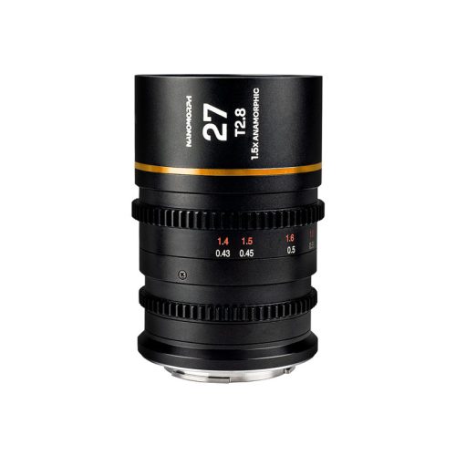 Laowa Nanomorph 27mm T2.8 1.5X S35 (Amber) Nikon Z objektív