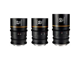   Laowa Nanomorph S35 Prime 3-Lens Bundle (27mm, 35mm, 50mm) (Amber) Canon RF objektív szett