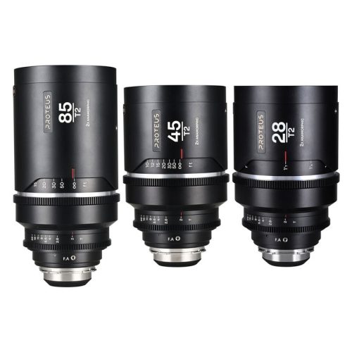 Laowa Proteus Flex 2x Anamorphic Lens Kit (28mm, 45mm, 85mm) - ARRI PL + EF