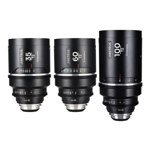 Laowa Proteus Flex 2x Anamorphic Lens Kit (35mm, 60mm, 100mm) - ARRI PL + EF