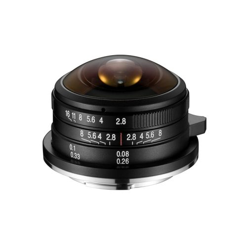 Laowa 4mm f/2.8 Circular Fisheye MFT objektív