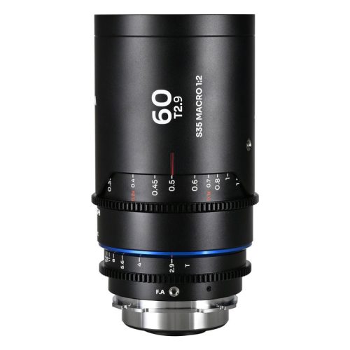 Laowa Nanomorph 60mm T2.9 1.5X S35 Macro 1:2 (Blue) ARRI PL + EF