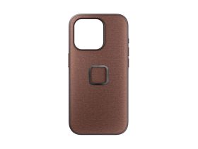 Peak Design Mobile Everyday Fabric Iphone 15 Pro V2 Redwood