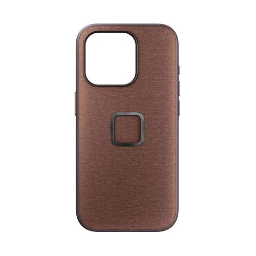 Peak Design Mobile Everyday Fabric Iphone 15 Pro V2 Redwood