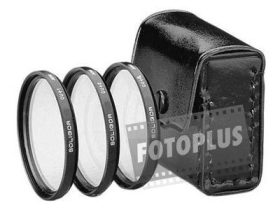 Soligor close-up előtétlencse kit 1/2/3 dioptria 62mm