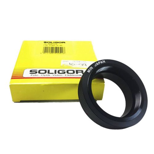 Soligor T2 adapter Minolta MD-hez