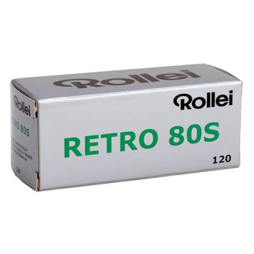 Rollei Retro B&W 80S 120-as negatív film