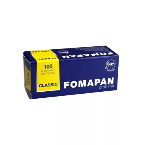 Fomapan 100 120 fekete-fehér negatív rollfilm