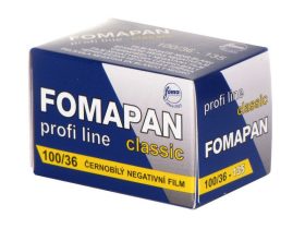 Fomapan 100/36 fekete-fehér negatív film