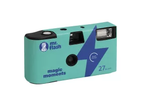   Mr. Flash Magic Moments 400 27 kockás színes egyszer használatos fényképezőgép