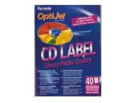 OptiJet CD Label A4 20 lap