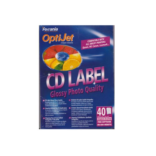 OptiJet CD Label A4 20 lap