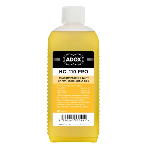 ADOX HC-110 PRO ''Original Syrup'' Made in Germany 500 ml koncentrátum