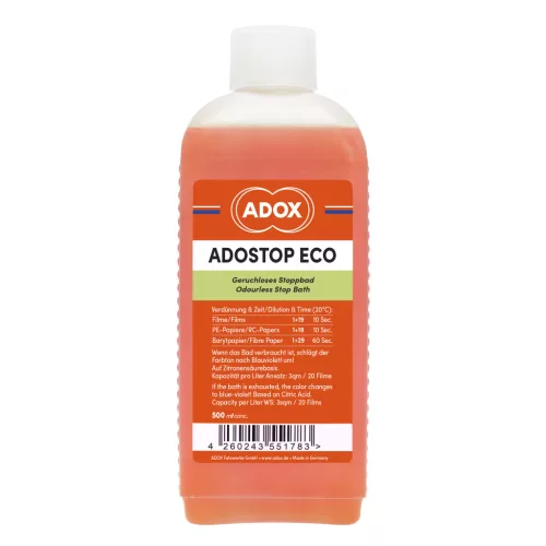 ADOX Adostop Eco Stop Bath indikátorral 500 ml