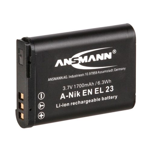 Ansmann Nikon EN-EL23 akku 3,7V 1700mah
