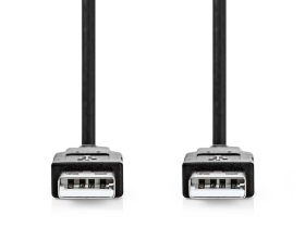 Valueline USB 2.0 A Male - USB 2.0 A Male kábel 2m