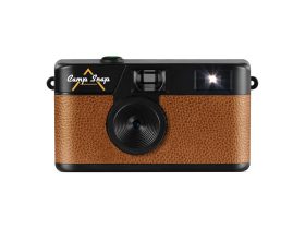 Camp Snap kijelző nélküli digitális kamera (barna)