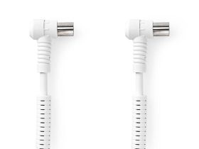 Valueline Coax kábel 3m fehér