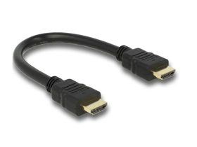 Delock High Speed HDMI kábel Ethernettel 0,25 M 4K 30HZ