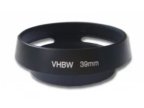 VHBW fém napellenző 39mm fekete