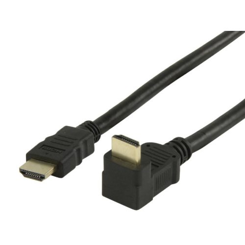 Valueline HS HDMI kábe l+ Ethernet 3m egyenes/90 fok