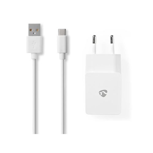 Valueline USB-C fali töltő 2,4A fehér