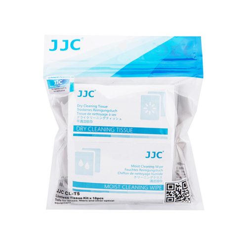 JJC CL-T5 objektív száraz + nedves tisztító kendő